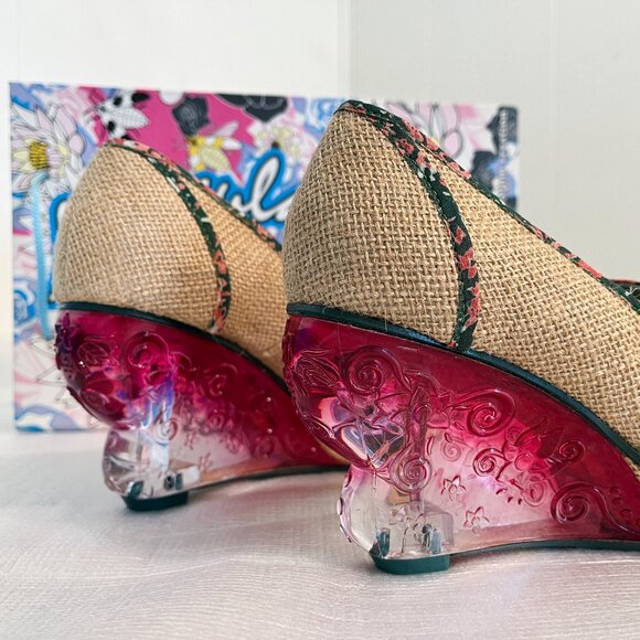NIB Irregular Choice Mutiny Wedge Heels - Size EU 36 - Picture 3 of 6